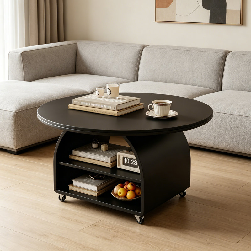Hotwells, Noir, Couleur unie, H 19,68 po x L 27,55 po x l 27,55 po