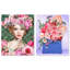 Glamour rose Fashionista ensemble toile décor Maximalist par Art Remedy-115989152-115989155