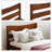 [Not Allowed To Sell To Walmart]Twin Size  Wood Platform Bed With Headboard And Wooden Slat Support