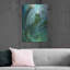 Art mural en métal Beachcrest Home ™ «Turquoise Splash One» par Steve Hunziker-2001697732