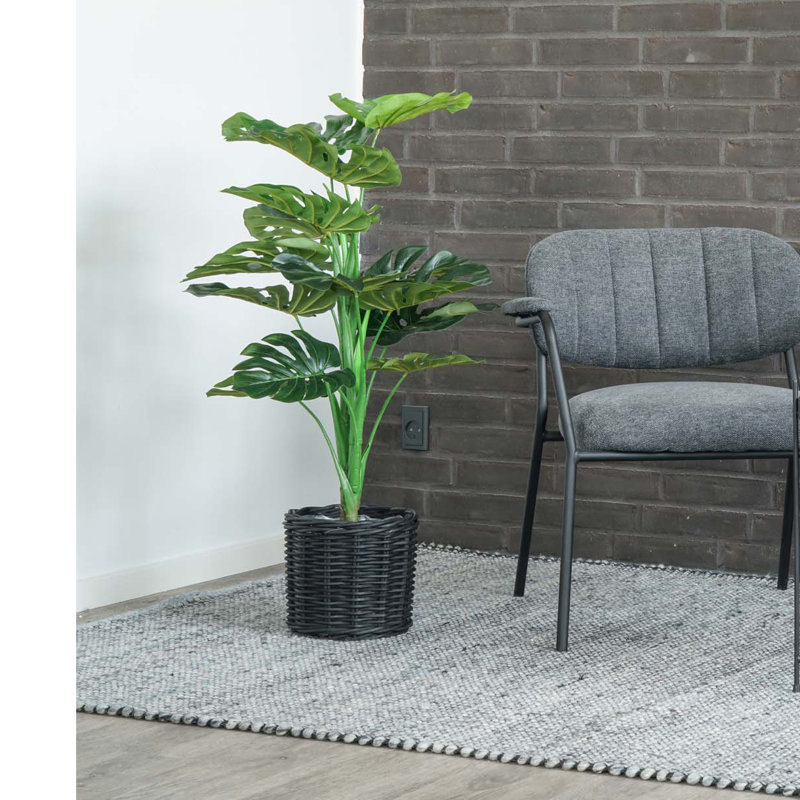 90cm Faux Monstera Tree in Planter