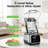 High-Performance Blender with 68oz Capacity & 6 Preset Programs