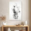 Brampt flamant noir et blanc-108371679