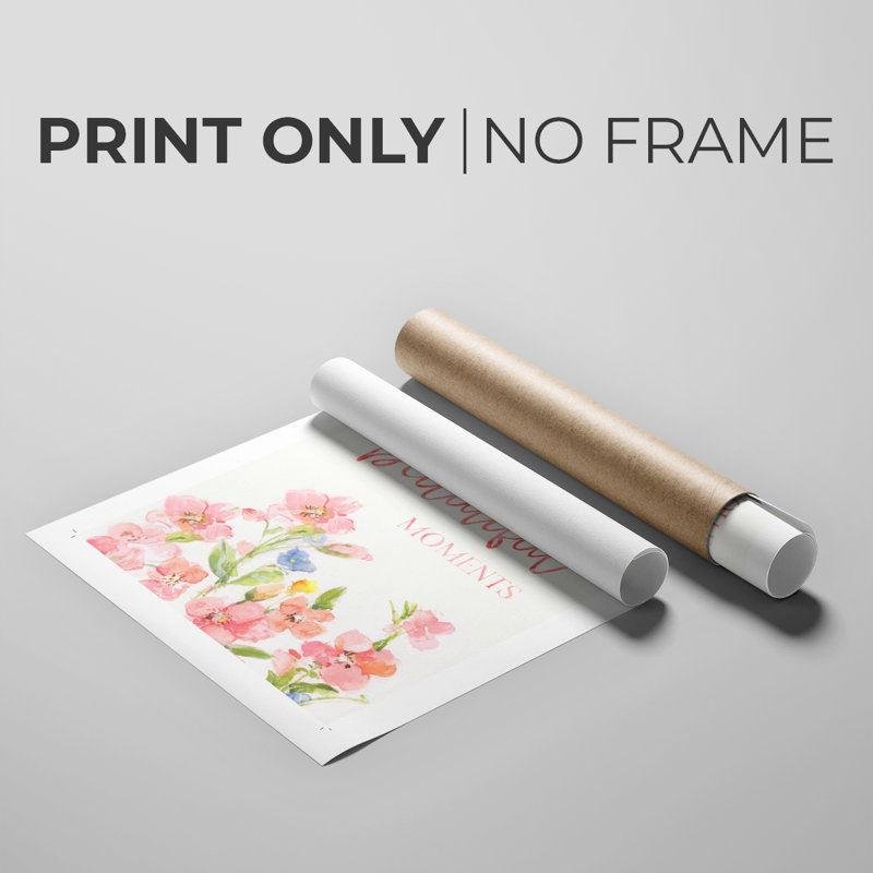 Beautiful Moments - Impression sur toile seulement - NON-CADRE, H 18 po x l 12 po