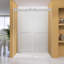 Portes de douche Porte de douche coulissante double sans cadre l 57 "- l 60" x H 79 "-95073969