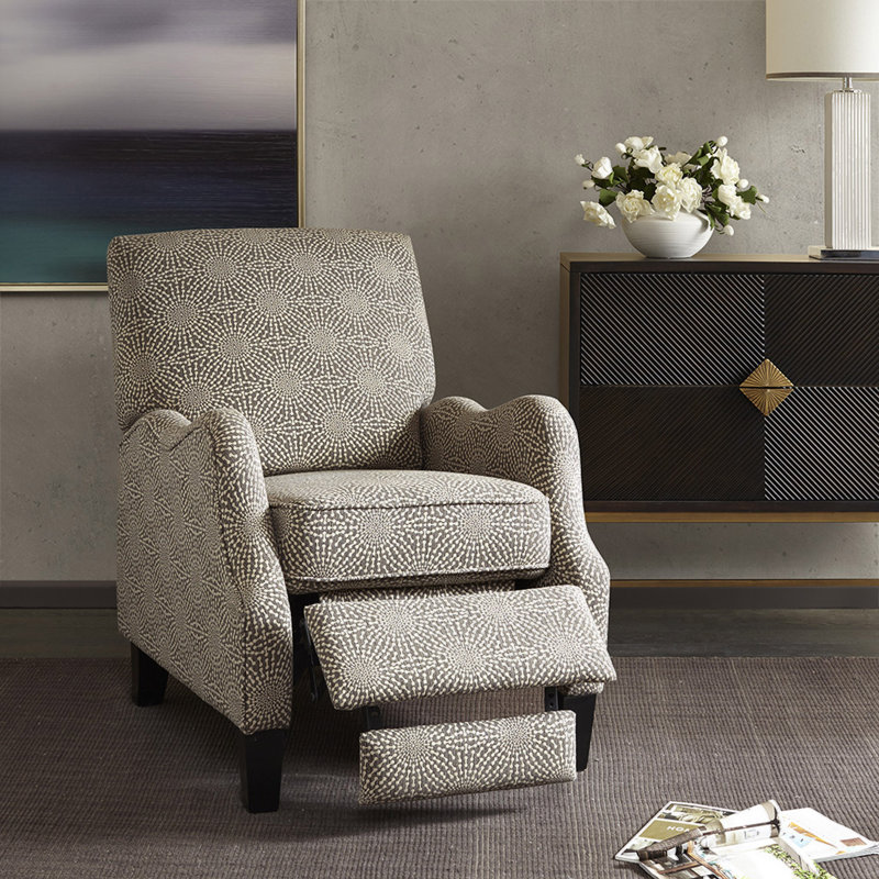 Fauteuil inclinable par pression