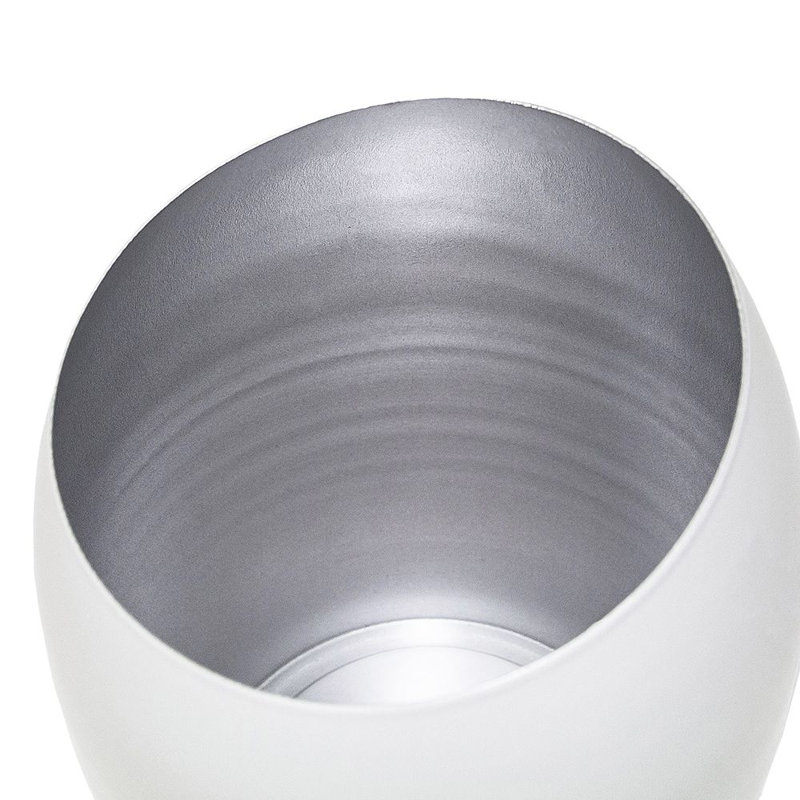 Ashwin Contemporary Designer Matt Integrated LED Table/Floor Lamp Uplighter, White