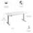 Adjustable Metal Base Standing Desk-423028432-423028419