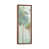 Toile avec cadre en bois brun classique est en rupture de stock