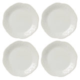French Perle 4-Piece Dinner Plate Set