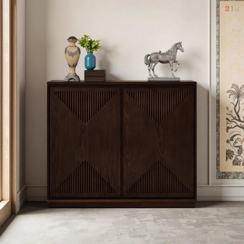 Armoire d'appoint Mid-Century, Noyer