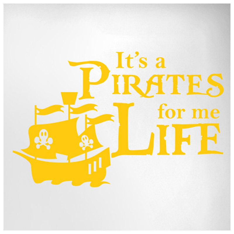 Wall Decal, Dark Yellow
