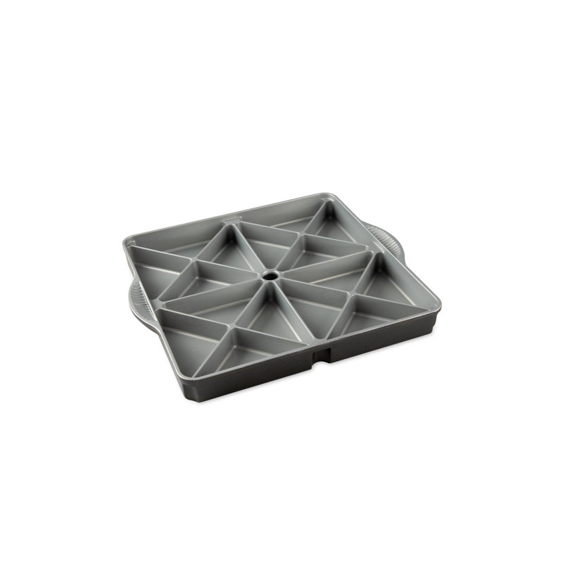 Nordic Ware 9.5" Square Non-Stick Aluminized Cakelet Pan