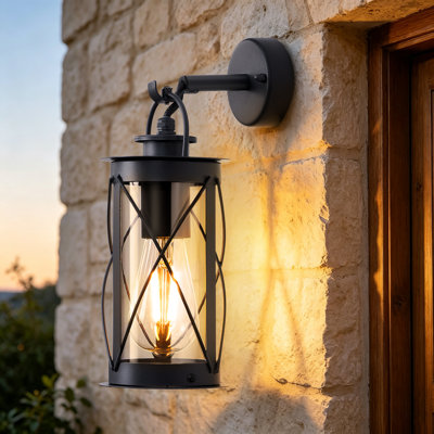 20.5cm H Outdoor Wall Lantern