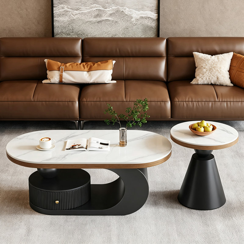 Dilorenzo, Gris clair / noir, Marbre