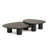 Ensemble de tables basses 2 pièces Malonne