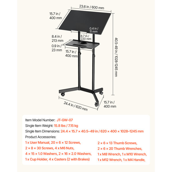 Dimensions du produit
