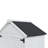 67" White Fir Wood Storage Shed With Double Doors