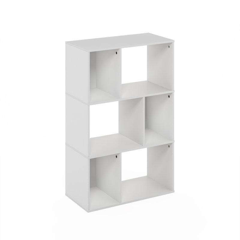 Bibliothèque à 8 cubes Wakeman, (9 tablettes) H 36,85 po x l 23,62 po x P 11,73 po, Blanc