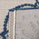 Tapis intérieur / extérieur beige / bleu marine Arneshia