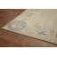 Tapis art déco à motif végétal 10 x 10