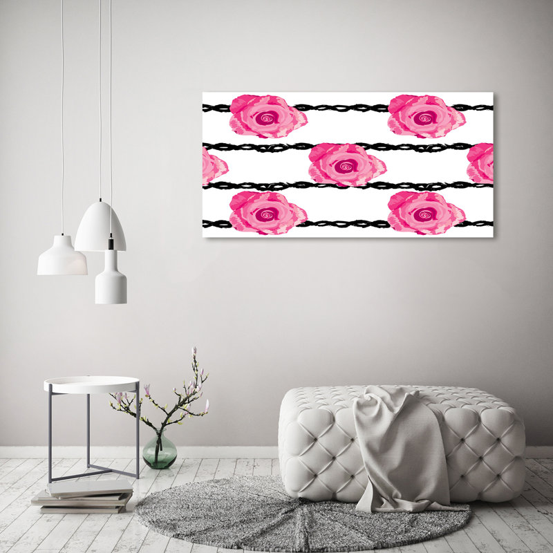 Roses - Wrapped Canvas Print