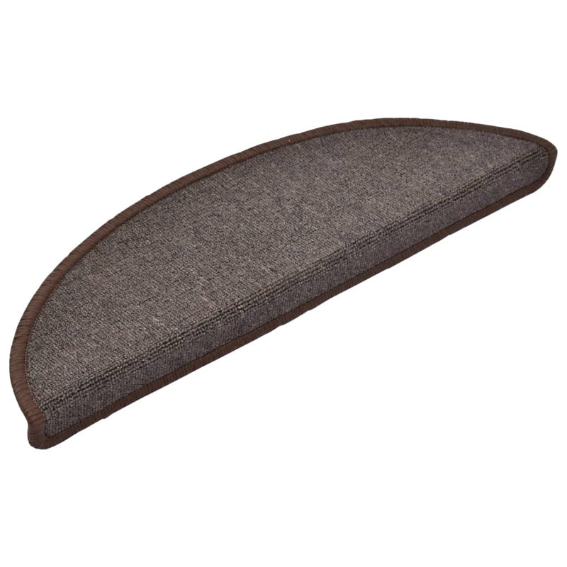 Gentri Non-Slip Stair Tread, Semi-Circle 17cm x 56cm, 10