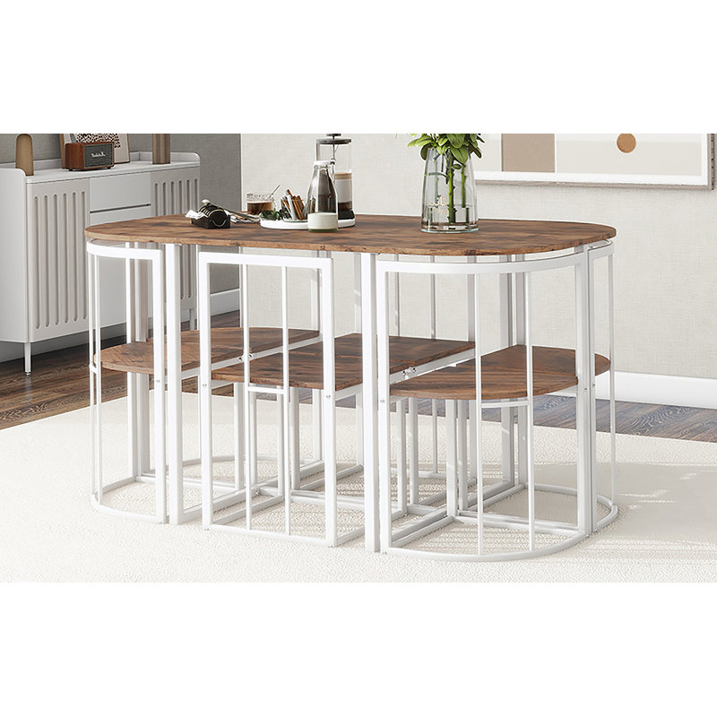 Ensemble de table de salle à manger 7 pièces pour salle à manger