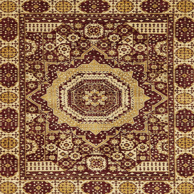 Tapis décoratif multicolore à motif abstrait