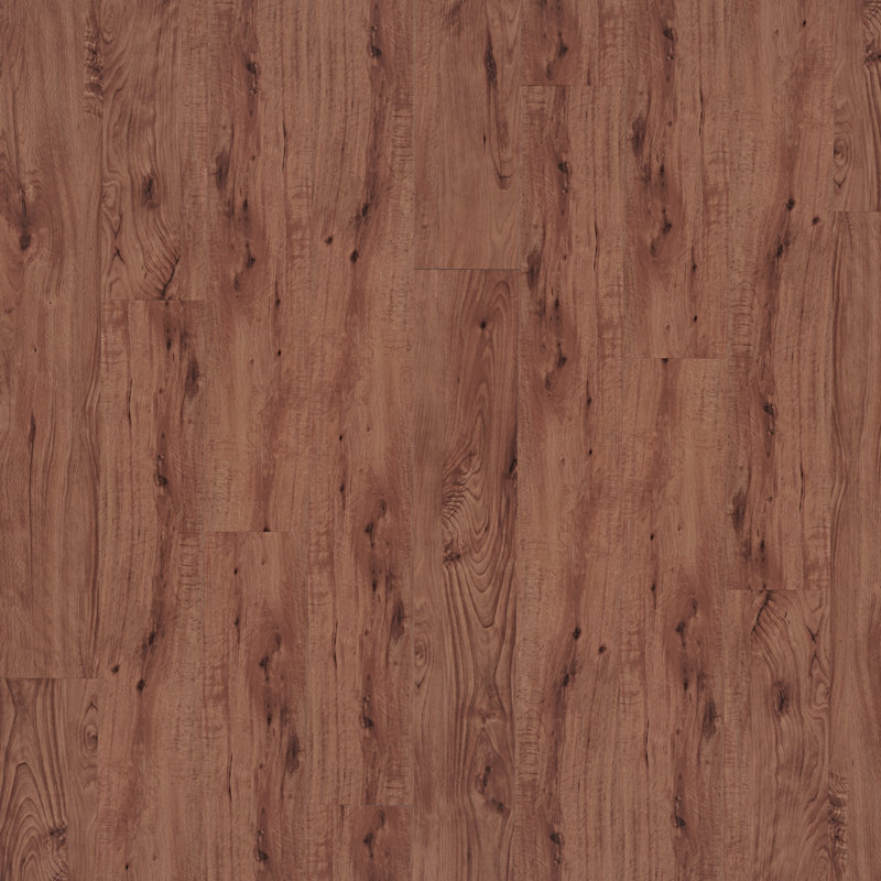 American 6" x 48" x 2mm Walnut Glue Down Luxury Vinyl Plank