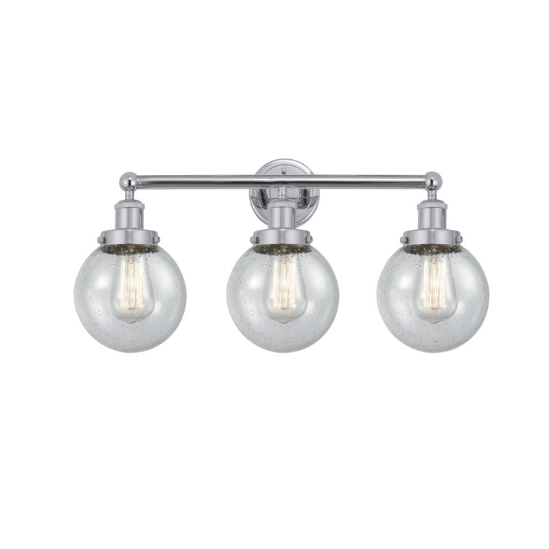 Alphonsa 3 - Light Dimmable Vanity Light, Mercury, Polished Chrome