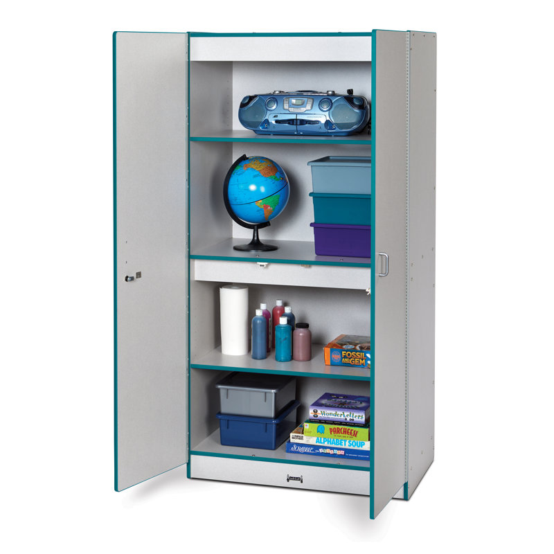 Armoire de rangement Rainbow Accents, Bleu sarcelle