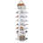 7-Tier Spinning Shoe Rack,Free Standing 360° Revolving Shoe Organizer,High Bottom Design Shoe Tower