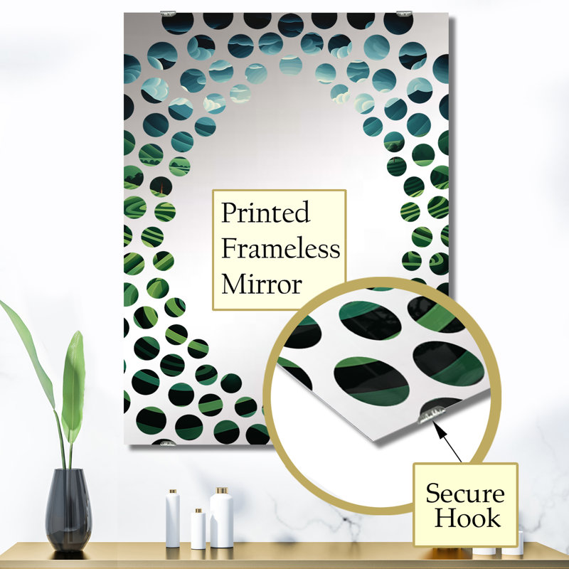 Marrott - grand miroir mural surréalisme MIR136179, 40 po x 30 po