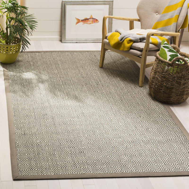 Tapis naturel / taupe Chairez, Rectangle 8 pi x 10 pi