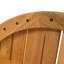 Chaise longue de jardin en bois d'acacia Noah avec table d'appoint et filet
