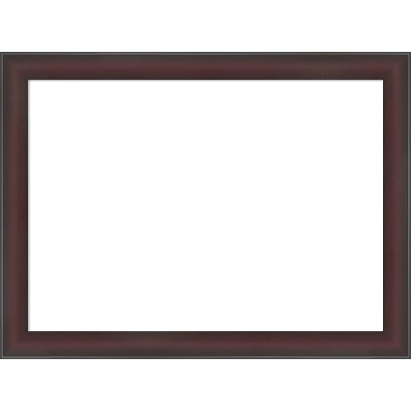 Tableau magnétique effaçable à cadre Grand Cherry, H 24 po x l 32 po