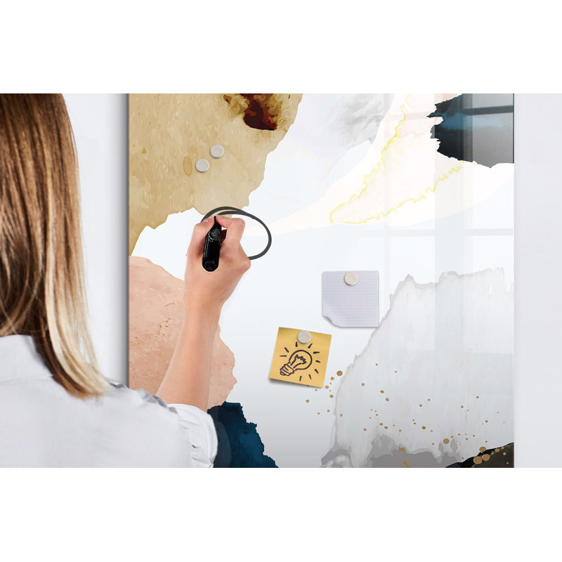 Magnetic Glass Dry Erase Board