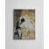 Bansky Wrapped Canvas Painting