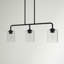 Luminaire suspendu pour îlot de cuisine à 3 lumières à intensité variable Klarice 