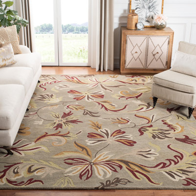 Arber Jardin Hand Tufted Wool Floral Rug