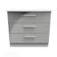 Fully Assembled Letoya 3 - Drawer Chest of Drawers-1057395458