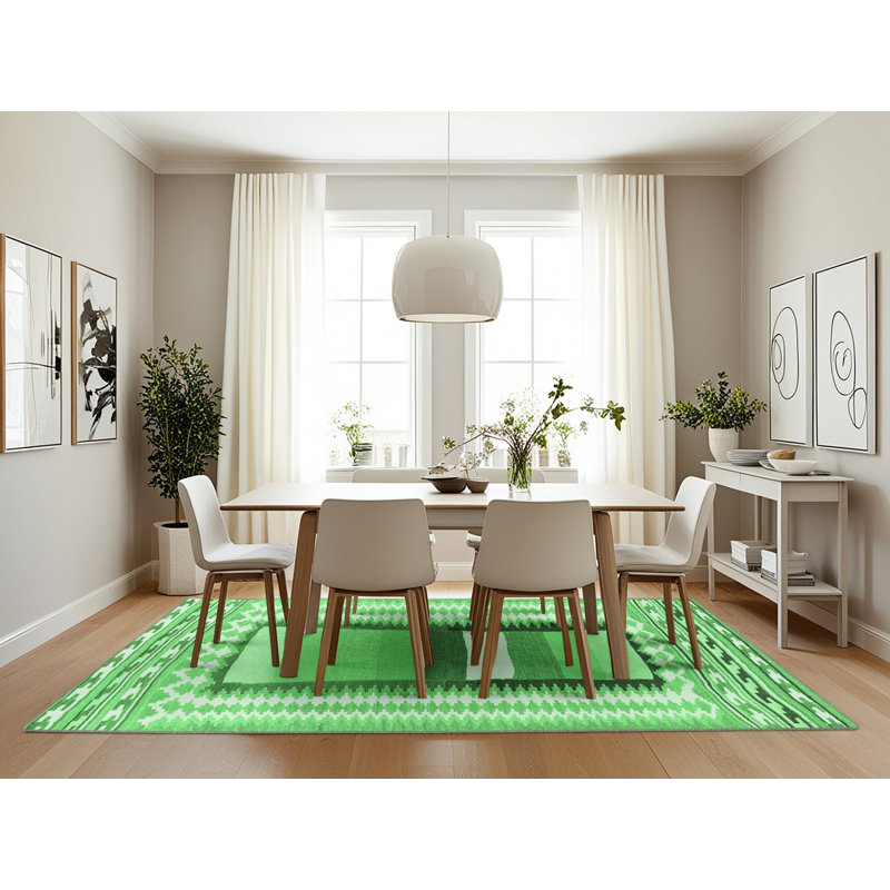 Tapis vert Gracelin, Rectangle 7 pi x 10 pi