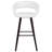 Palafox 24'' High Contemporary Vinyl Counter Height Stool with Wood Frame-53430231-24691097