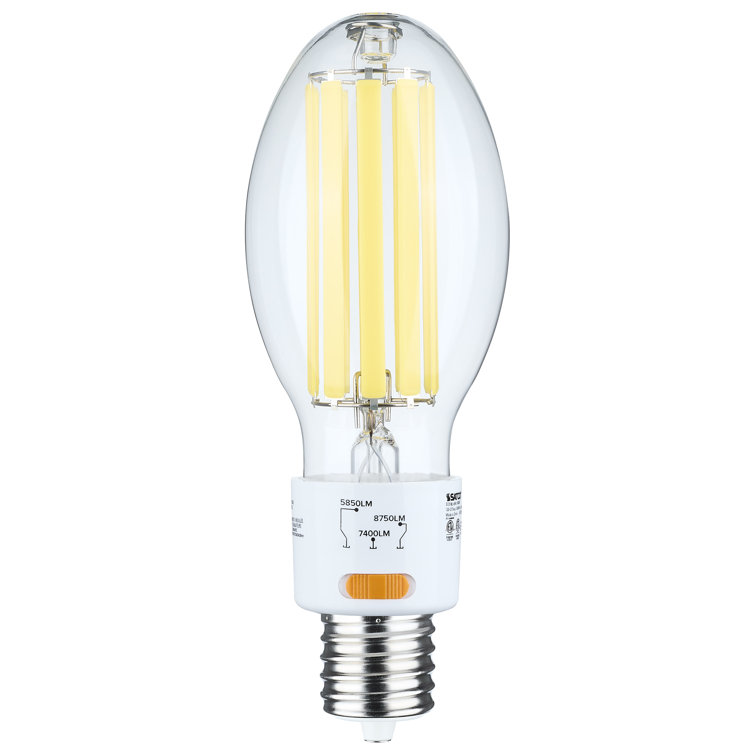 30/38/45 Wattage Selectable LED HID Replacement ED28 5000K Mogul Extended Base