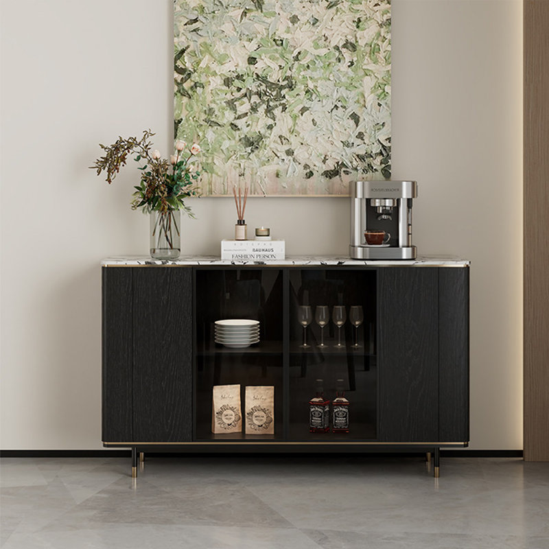 Buffet italien minimaliste, 37" H x 55.11" W x 15.75" D