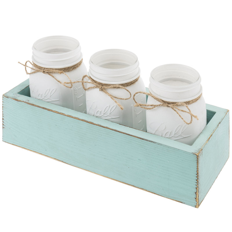 Panier à couverts Anson Glass Mason Jars