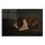  «Resting Bunny Rabbit X» par Marian Parsons, art mural en verre acrylique, 24 po x 16 po-1118653099