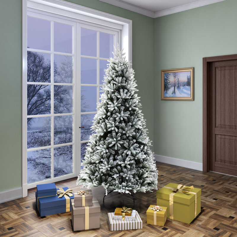 Snowy St Petersburg Fir 7.5ft Tree