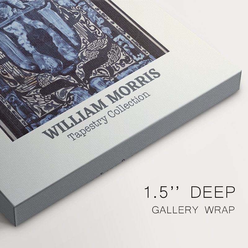 William William Gallery, toile tendue avec châssis CXCV, H 18 po x l 12 po